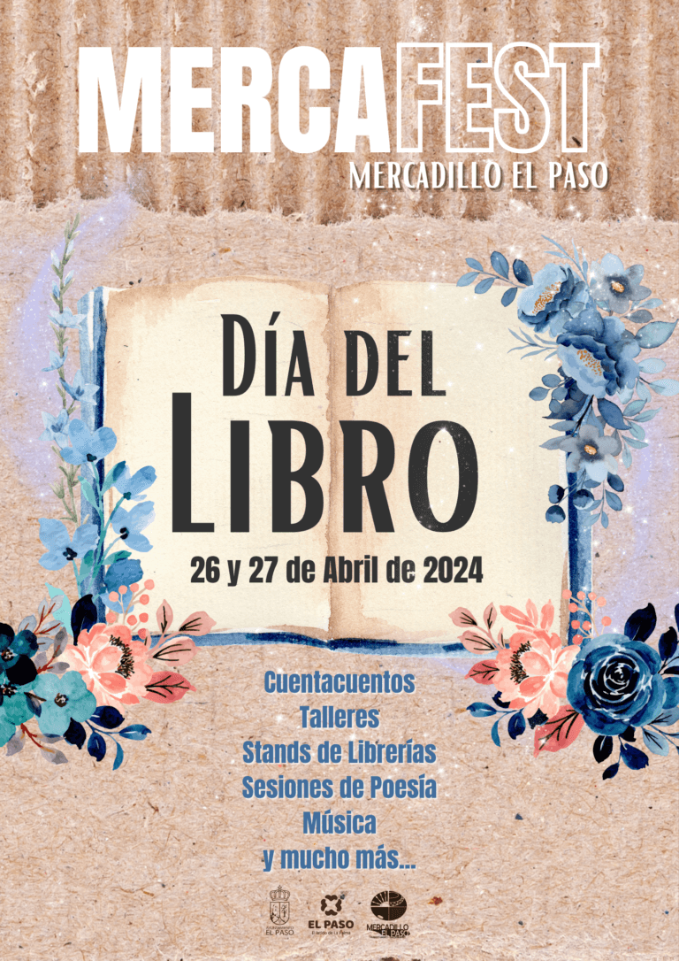 El Mercadillo de El Paso celebra el Día del Libro con actividades en familia durante el fin de semana