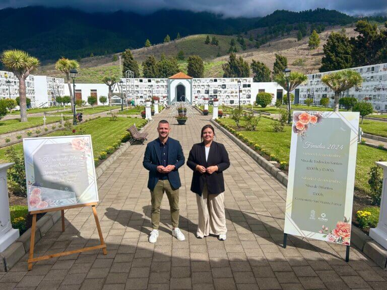 El Paso acondiciona el Cementerio de San Vicente Ferrer para conmemorar los Finados 2024