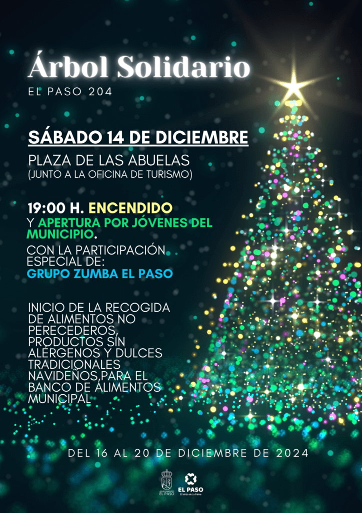 El Paso enciende este sábado su VIII Árbol Solidario