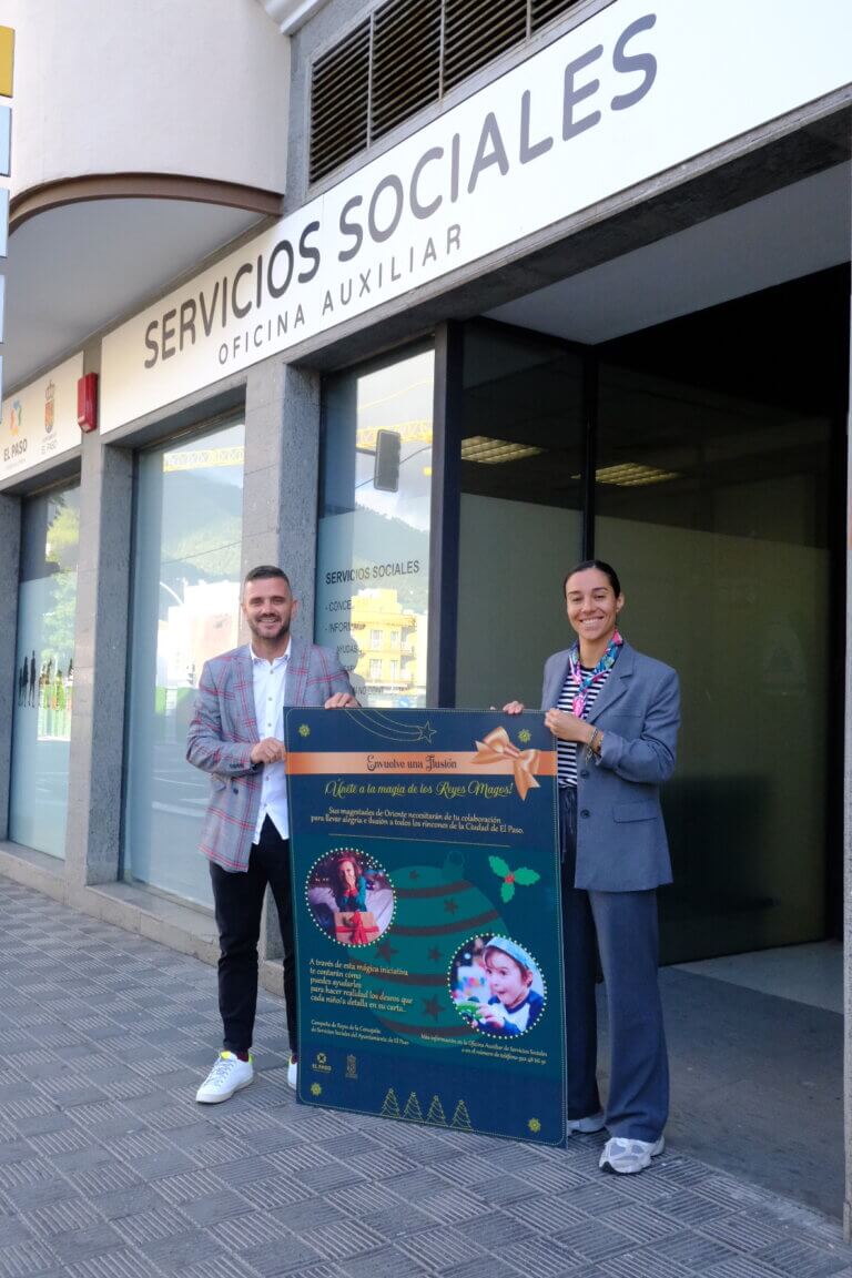 El Paso te invita a vivir la magia de los Reyes Magos con la sexta campaña solidaria ‘Envuelve una ilusión’