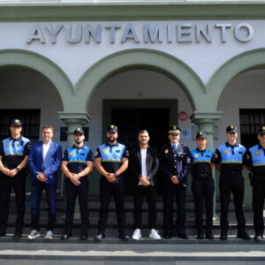 El Paso incorpora cuatro nuevos agentes a la Policía Local