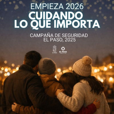 El Paso promueve la campaña ‘Empieza 2026 cuidando lo que importa’
