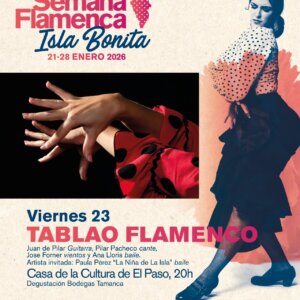 El Paso acoge un tablao flamenco tradicional en el marco de la Semana Flamenca Isla Bonita