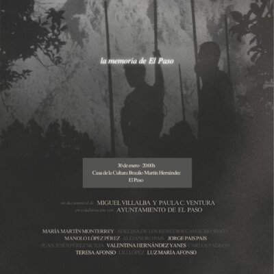 El documental “La memoria de El Paso” se estrena este viernes en la Casa de la Cultura Braulio Martín Hernández