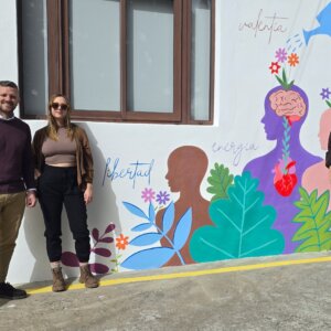 La Casa de la Juventud de El Paso exhibe el mural creado por Andrea Trigos durante la XXI Feria Juvenil y Cultural
