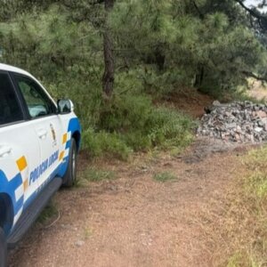 La Policía Local de El Paso investiga varios vertidos ilegales de escombros en zona de monte protegido